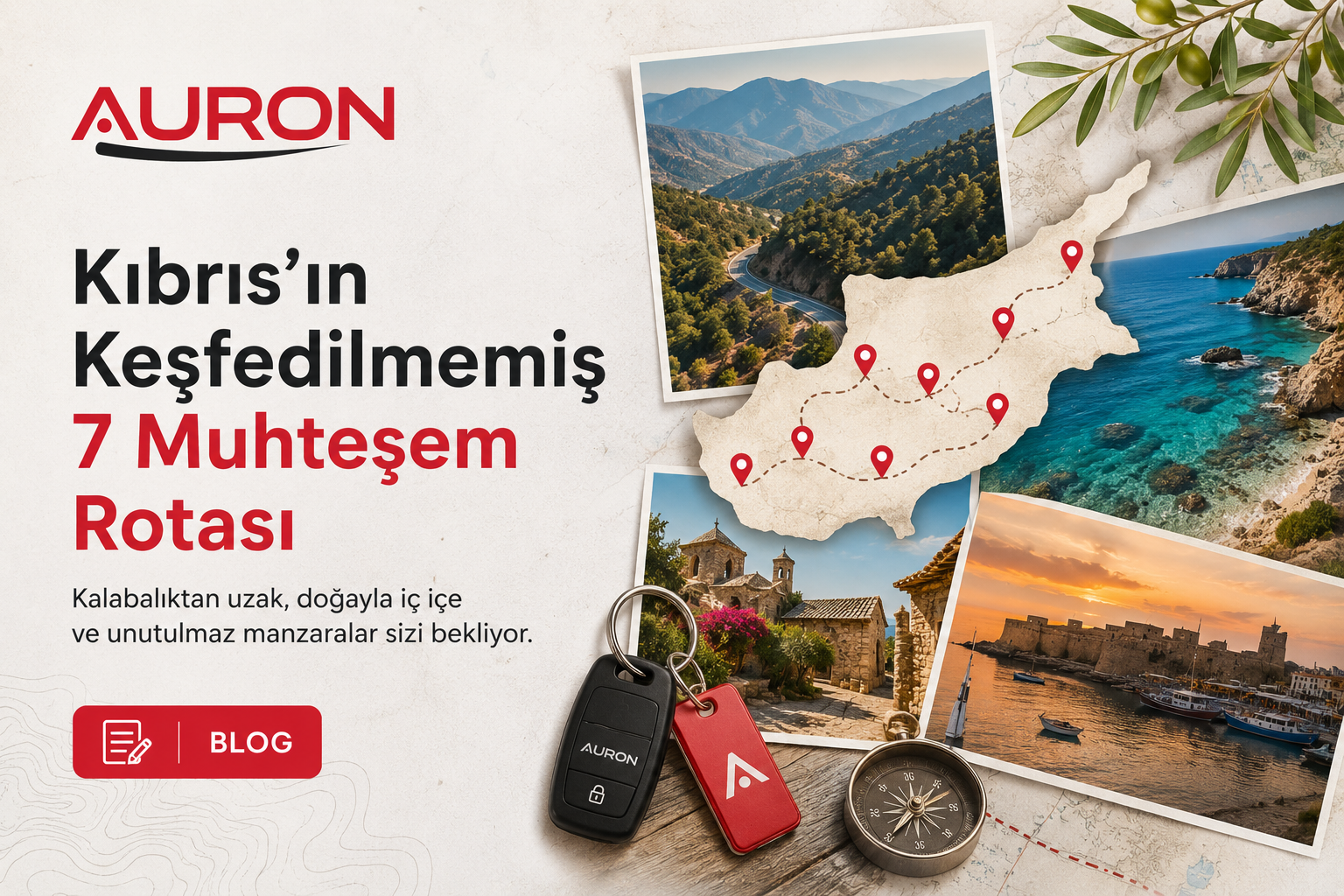 Kıbrıs'ın Keşfedilmemiş 7 Muhteşem Rotası